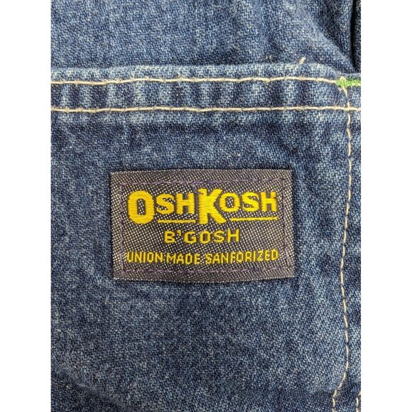 OshKosh B'Gosh Men Union Made Sanforized Carpenter Blue Jeans Size 36X28 - Picture 15 of 15